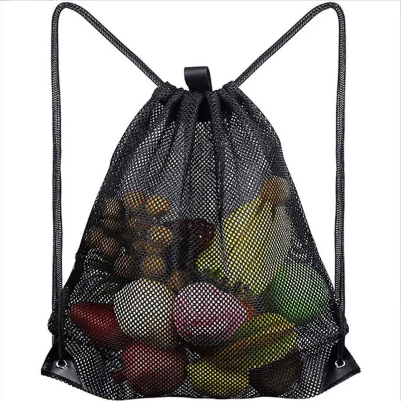 Fishing Equipment Storage - Tas ransel jaring dengan tali, tas