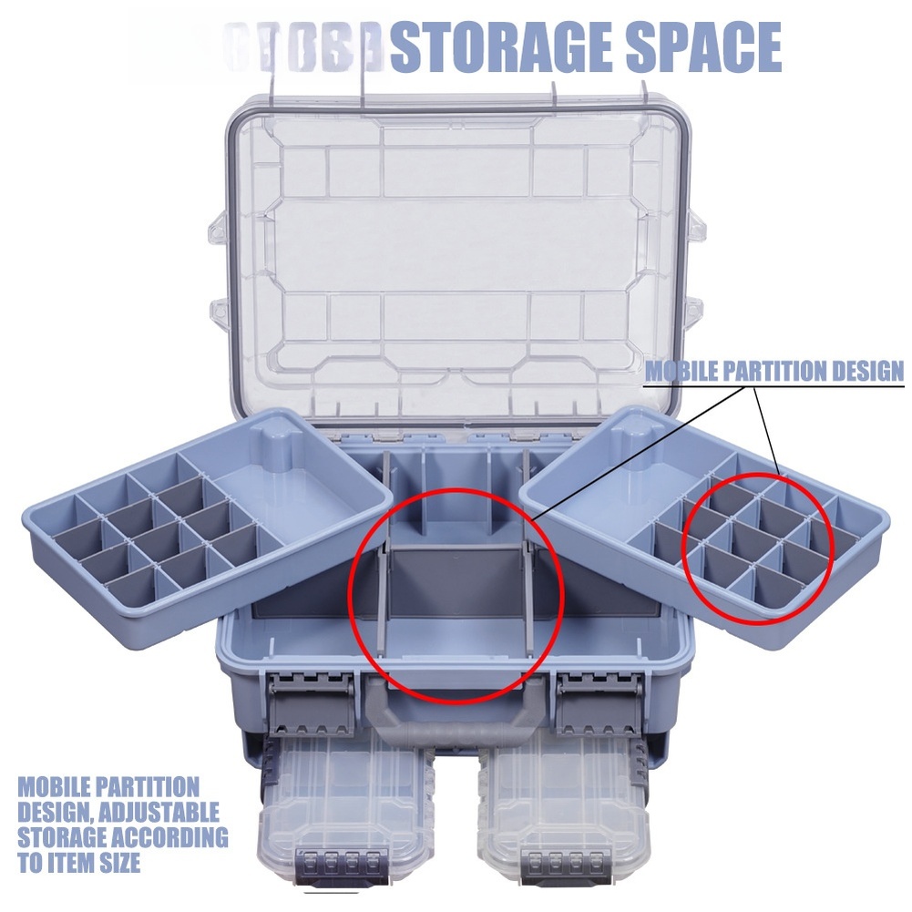 Fishing Equipment Storage - 1 Buah Kotak Peralatan Memancing Portabel