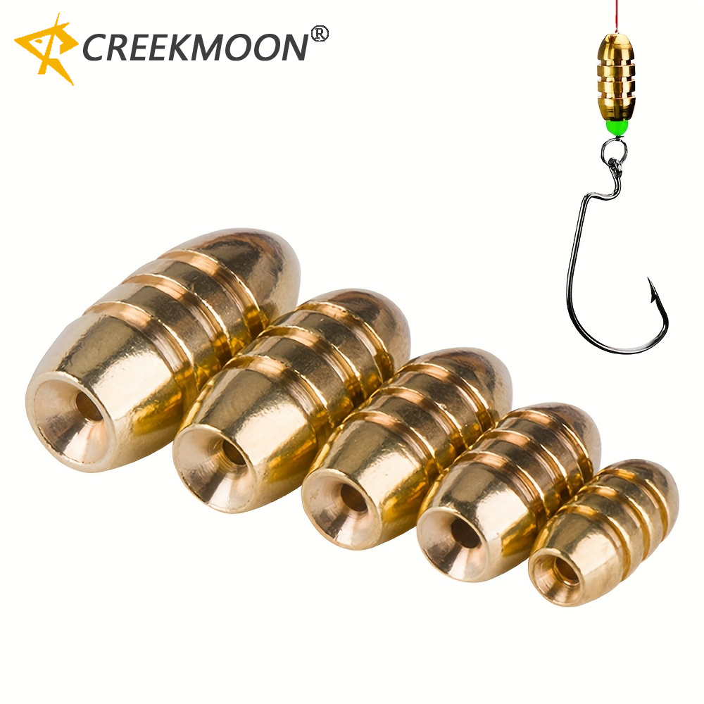 Fishing Equipment Fly - 20pcs Pemberat Pancing Tembaga Kuningan RIG