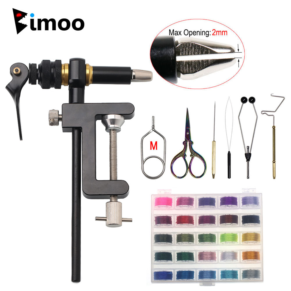 Fishing Equipment Fly - Kit Alat Pengikat Terbang Kait C-Clamp