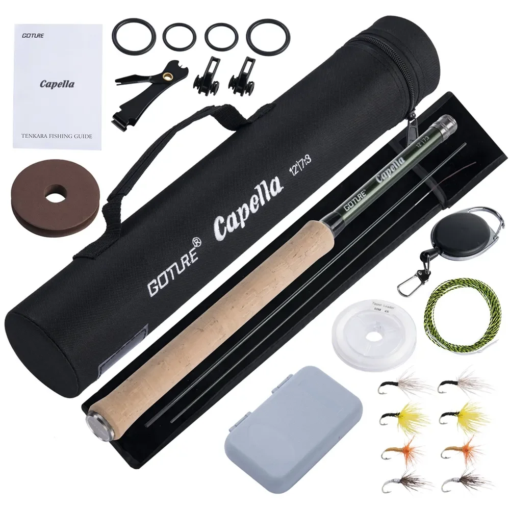 Fishing Equipment Fly - Goture 12FT Kombinasi Joran Pancing Tenkara