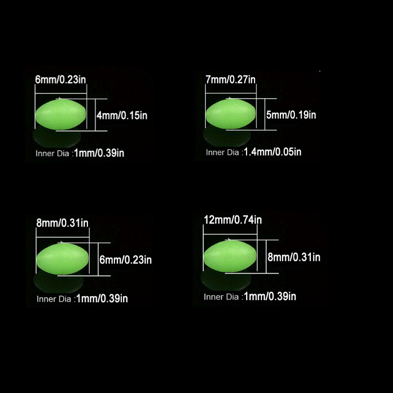 100pcs/lot Manik-manik Pancing - Fishing Equipment Used ulasan dan harga