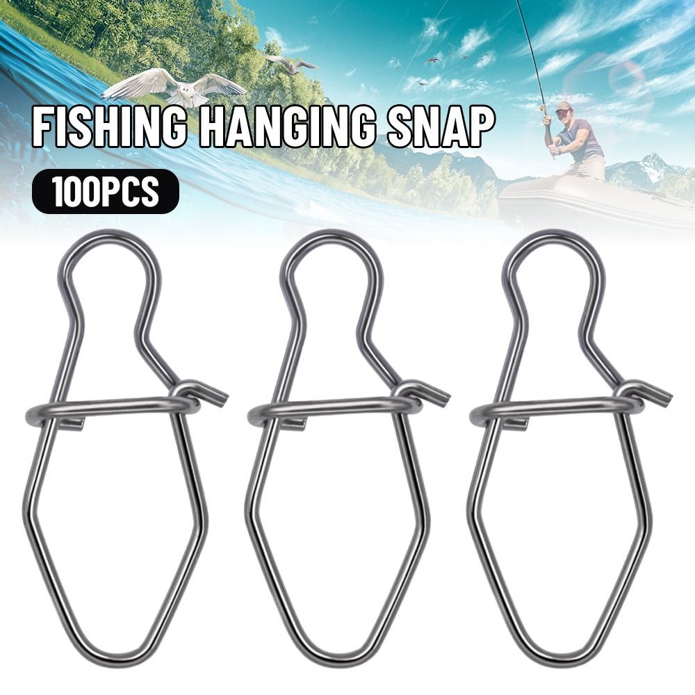 100 buah/lot bagus Snap Fishin - Fishing Equipment Storage ulasan dan harga