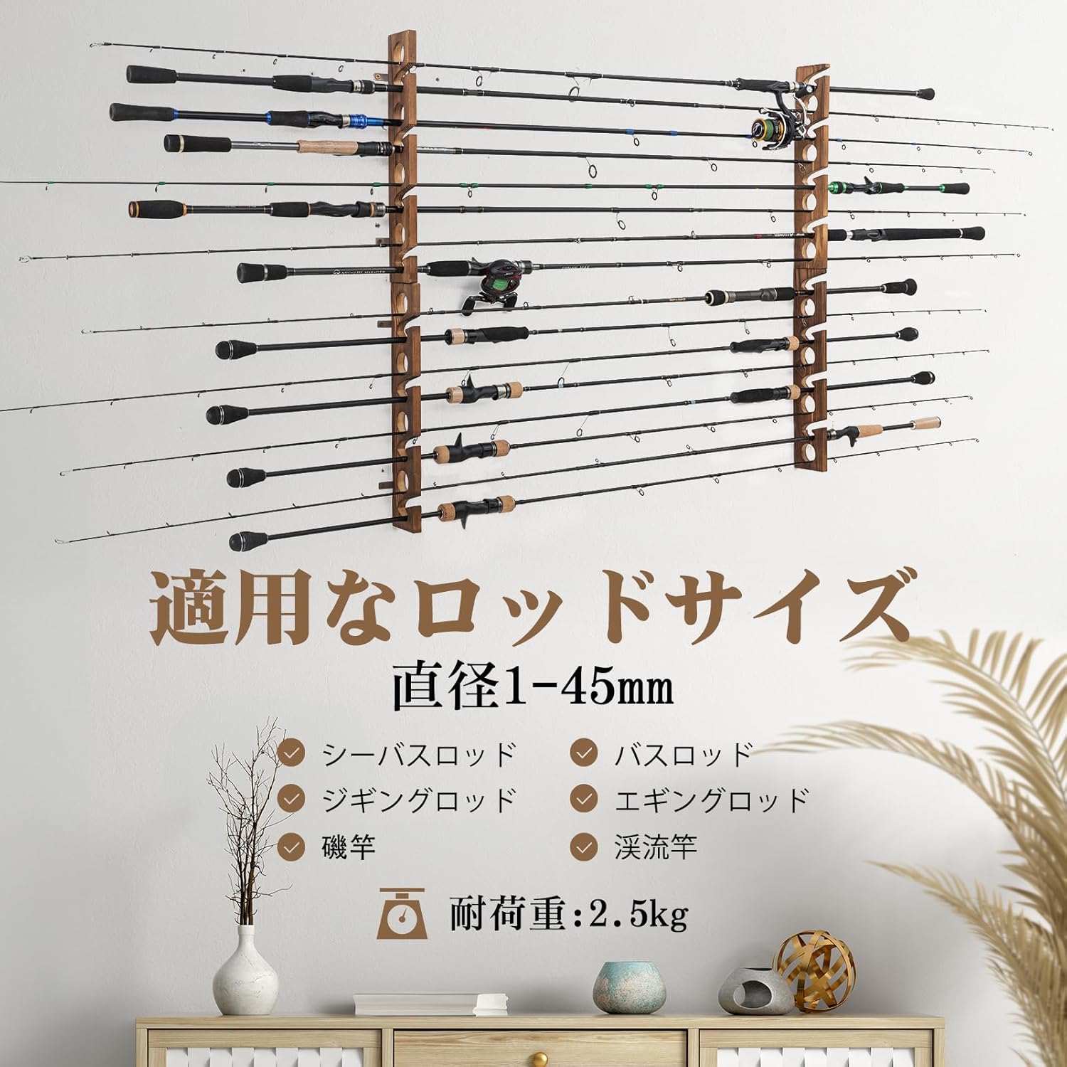 Goture Tempat Joran Pancing Ka - Fishing Equipment Storage ulasan dan harga