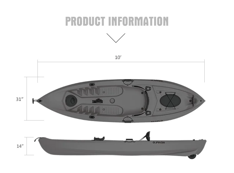Kayak pancing kapal plastik HD - Fishing Equipment Storage ulasan dan harga