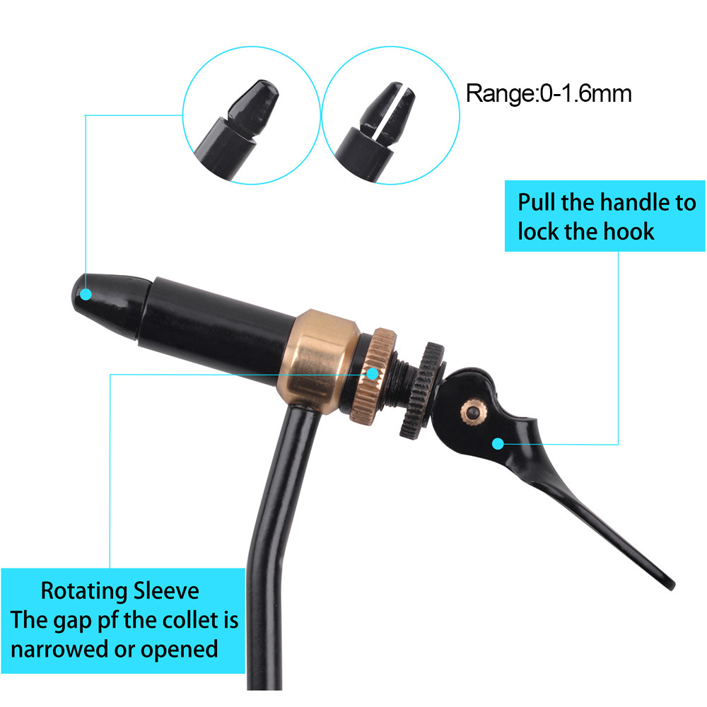 Rotary Fly mengikat alat Vise  - Fishing Equipment Fly ulasan dan harga