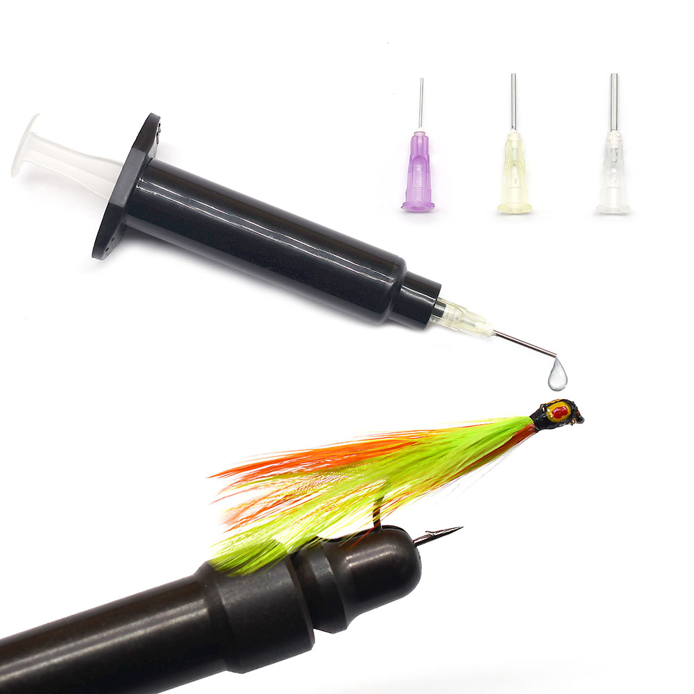 2Set Jarum Suntik Resin UV Hit - Fishing Equipment Fly ulasan dan harga