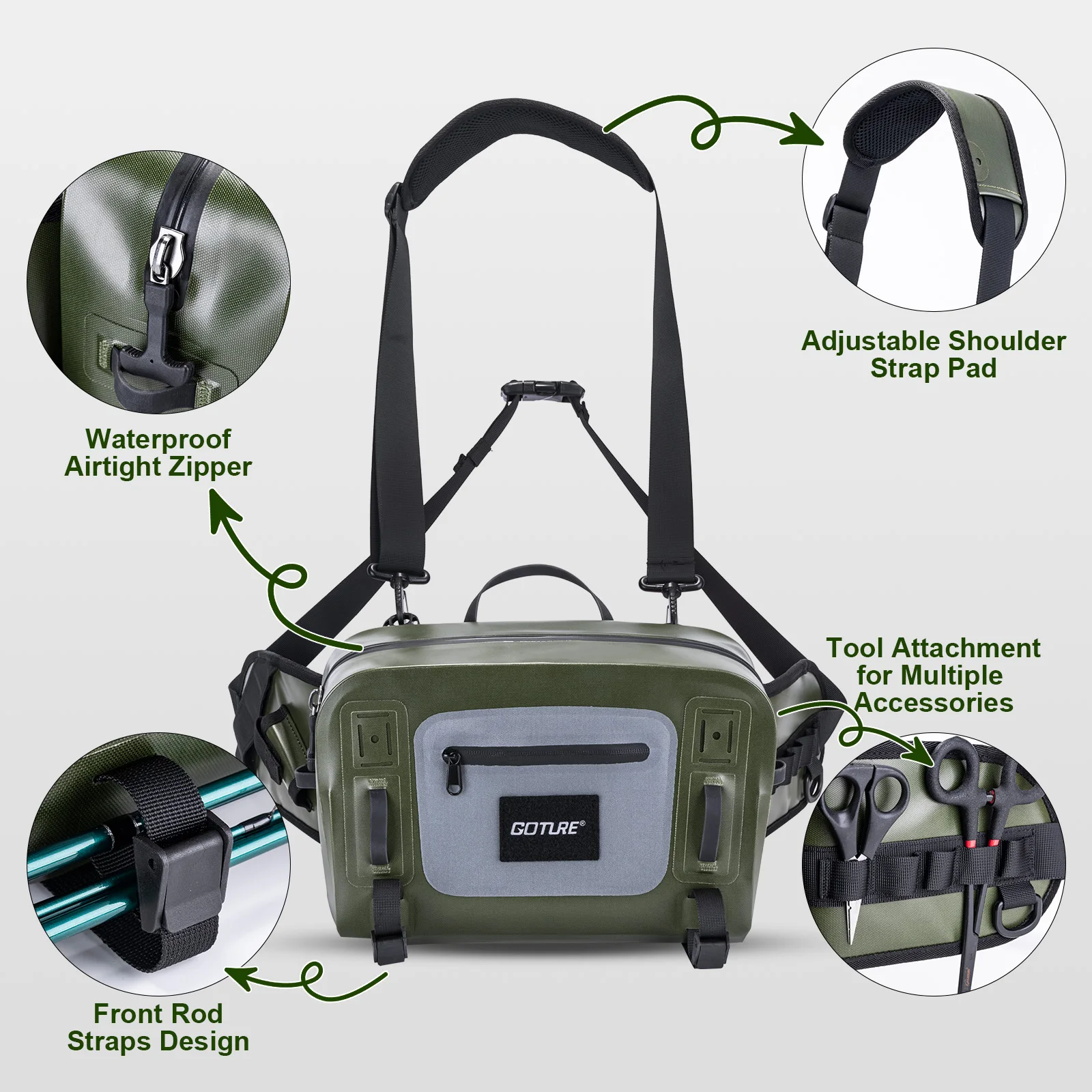 Tas Ransel Pancing Tahan Air G - Fishing Equipment Fly ulasan dan harga