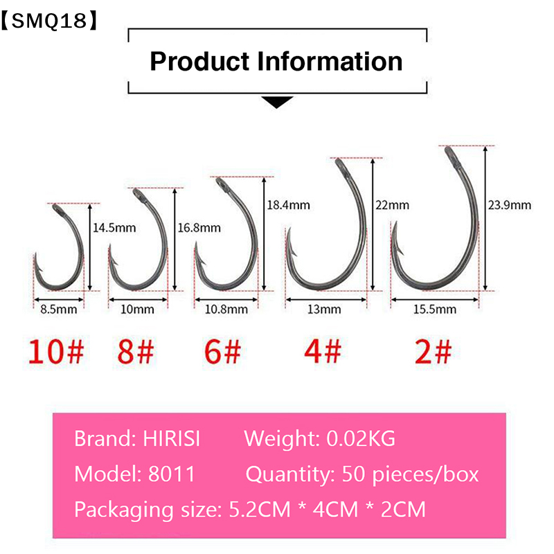 Hirisi 50 Buah Kail Berduri Da - Fishing Equipment Storage ulasan dan harga