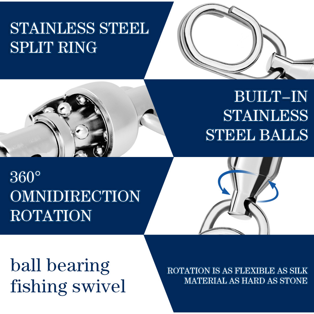 10 buah konektor pancing Rolli - Fishing Equipment Hook ulasan dan harga
