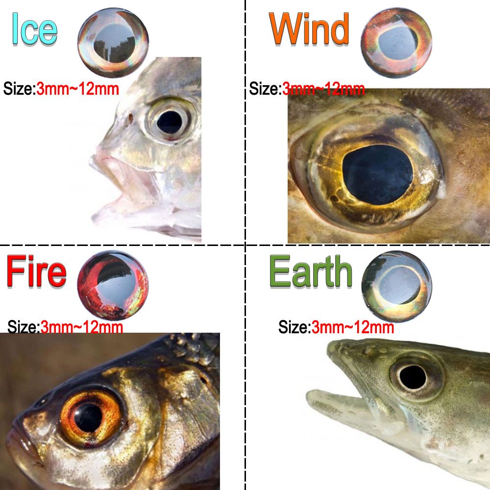 ICERIO 100 Buah Holografis 3D  - Fishing Equipment Fly ulasan dan harga