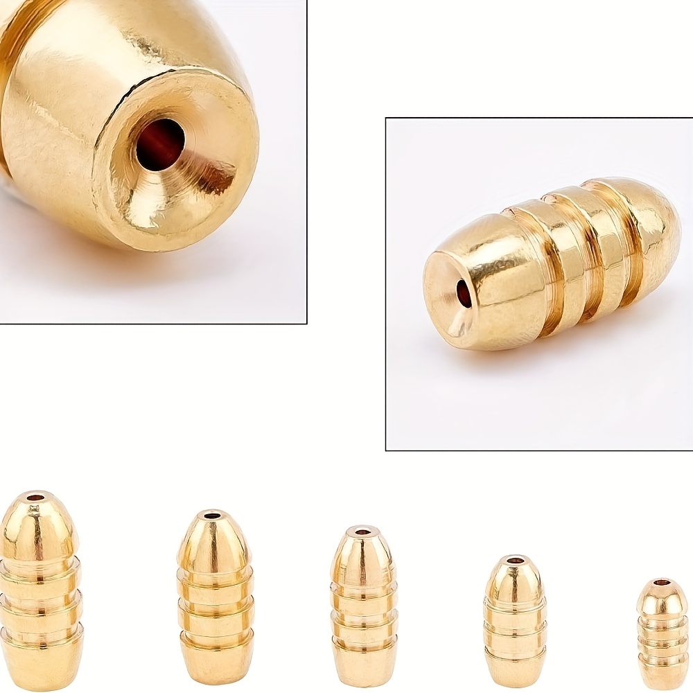 20pcs Pemberat Pancing Tembaga - Fishing Equipment Fly ulasan dan harga