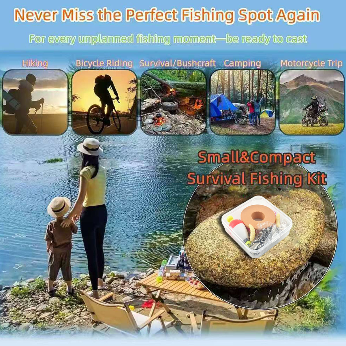 Set Peralatan Memancing Darura - Fishing Equipment Storage ulasan dan harga