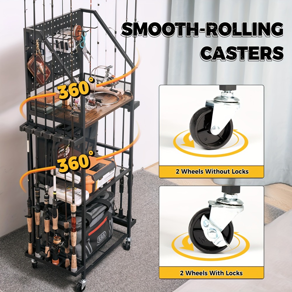 Penyangga Joran Pancing untuk  - Fishing Equipment Storage ulasan dan harga